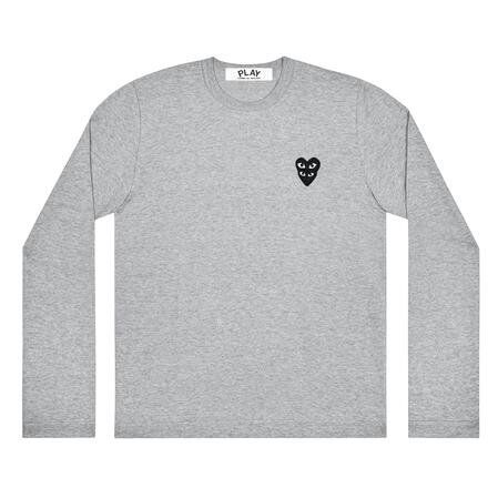 CDG Play Doppeltes Auge Schwarzes Herz Grau CDG Play Doppeltes Auge Schwarzes Herz Grau