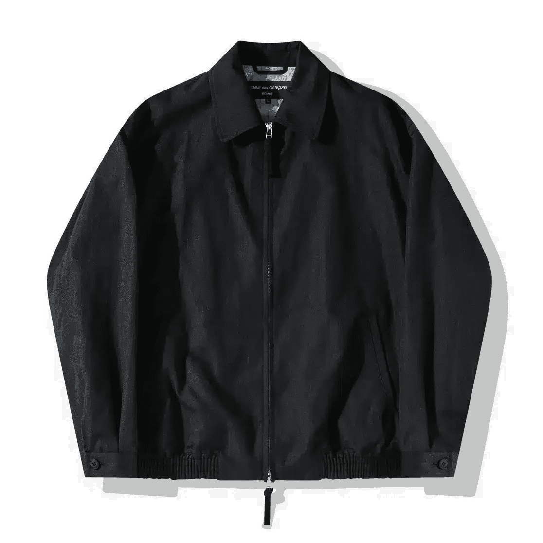 CDG Unisex Schwarze Harrington Jacke CDG Unisex Schwarze Harrington Jacke